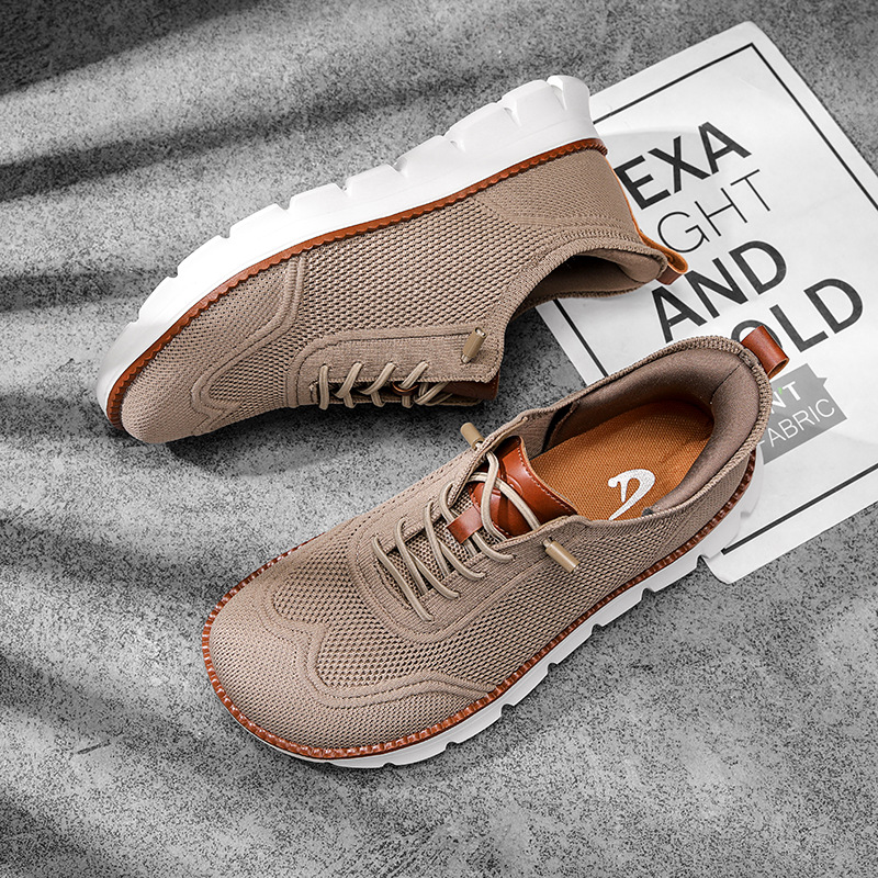 Sneaker Case - Stylish Men Wide Box Shoes Barefoot