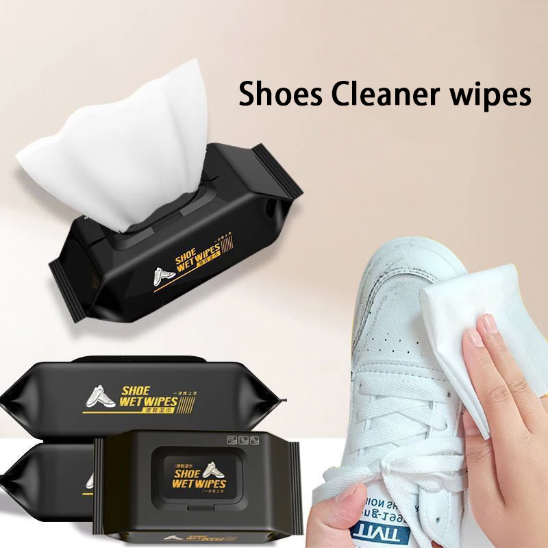 12/30/80PCS NEW Portable Dispo - огляд і ціна Sneaker Care Wipes