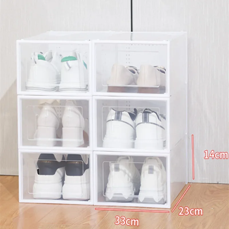 Foldable Clear Plastic Storage - огляд і ціна Sneaker Case