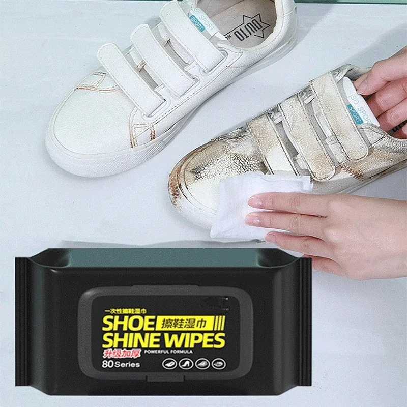 12-60Pcs Portable Disposable S - огляд і ціна Sneaker Care Wipes