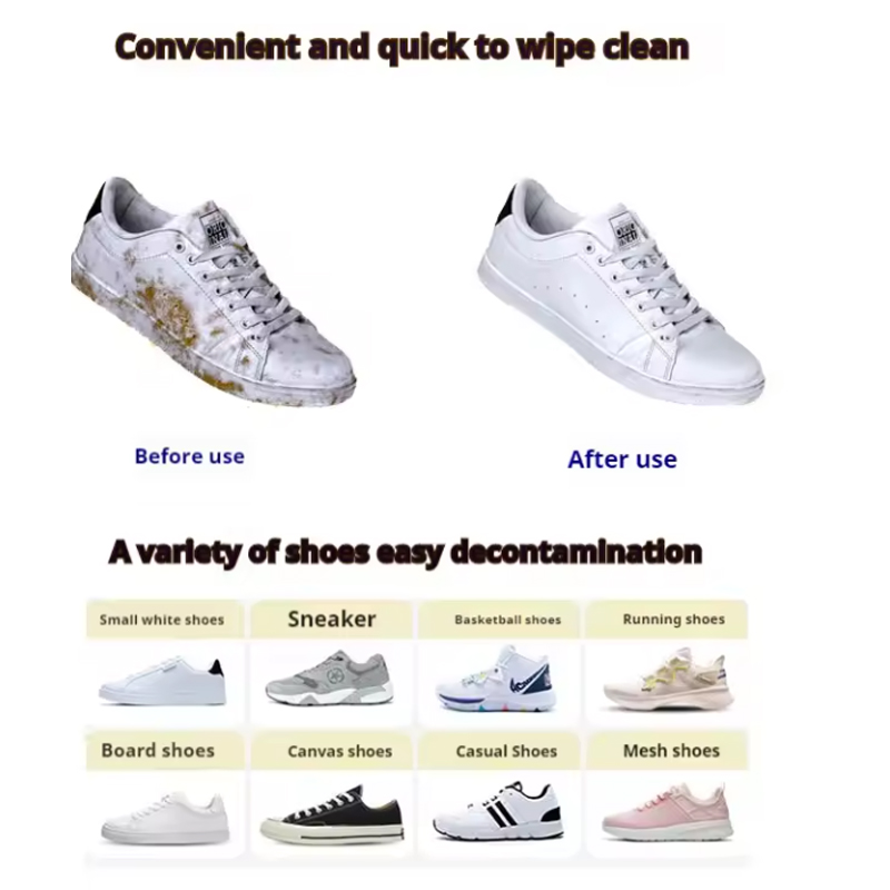 12Pcs/30Pcs Disposable Shoes C - огляд і ціна Sneaker Care Wipes