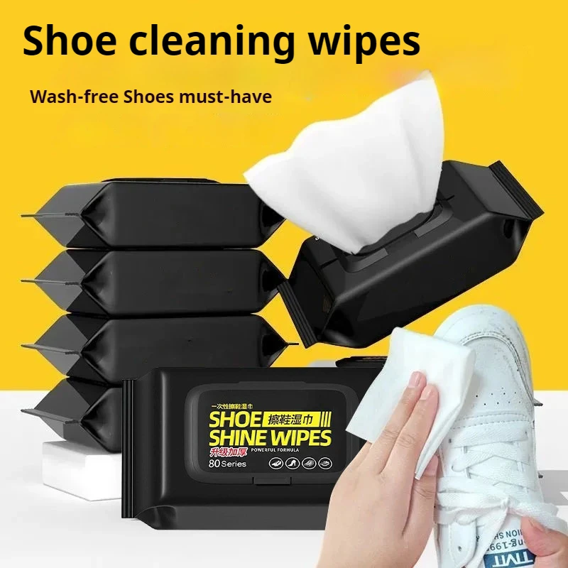 Portable No-Rinse Shoe Cleanin - огляд і ціна Sneaker Care Wipes