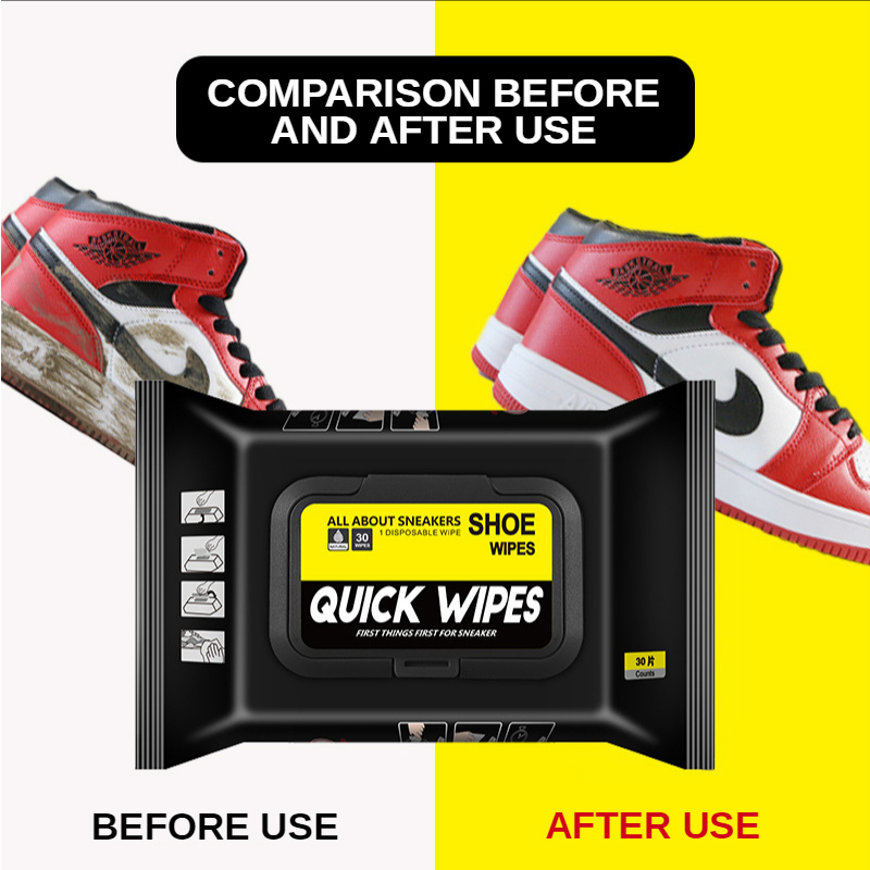 12/30pcs Disposable Shoes Clea - огляд і ціна Sneaker Care Wipes